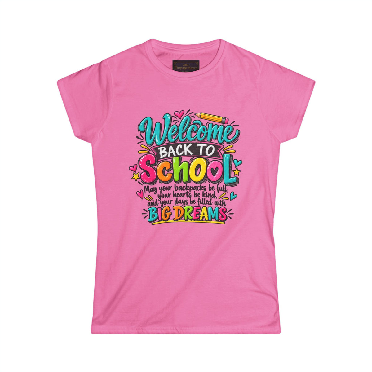 Women's Teacher Back to School Shirt