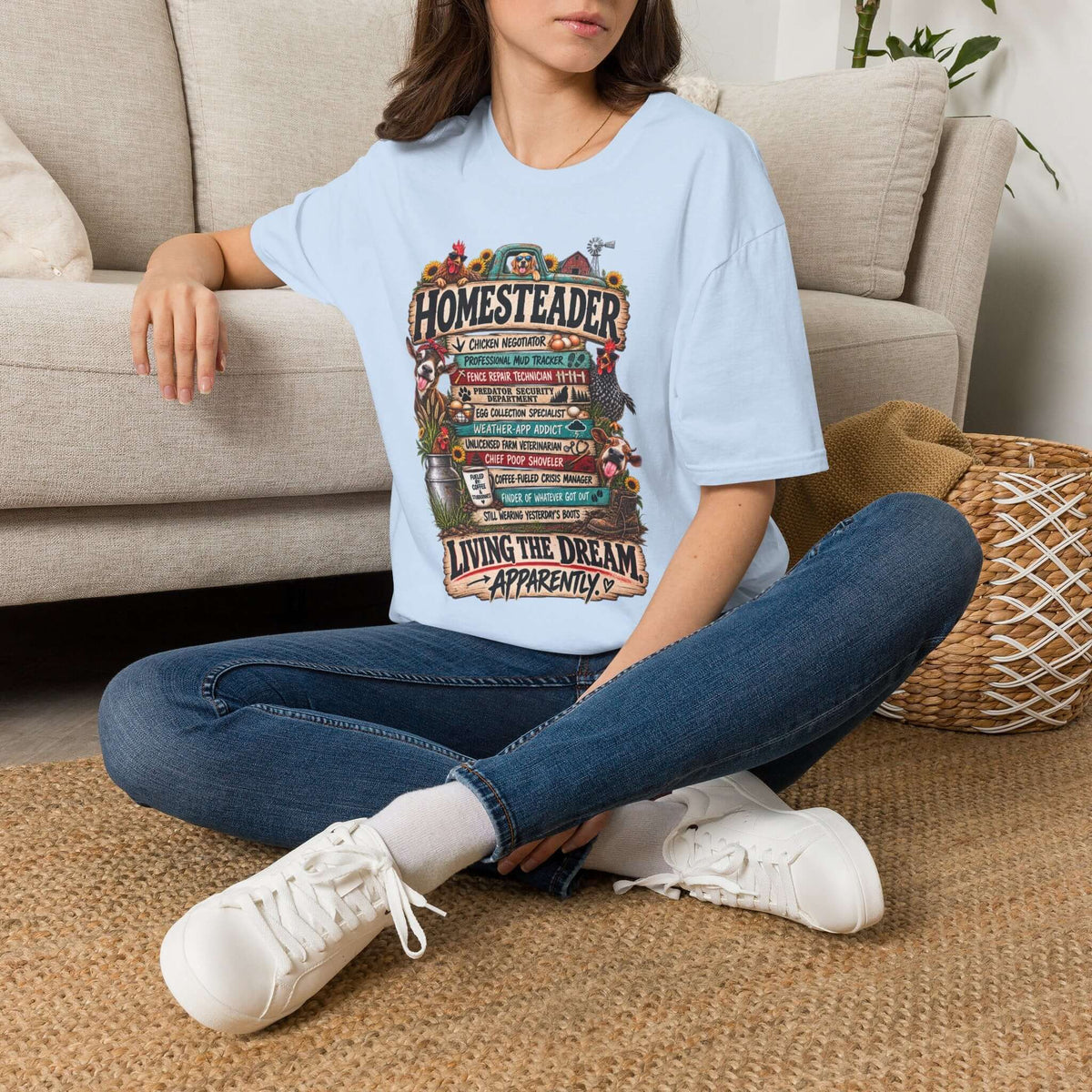 Homesteader TShirt — Funny Farm Life