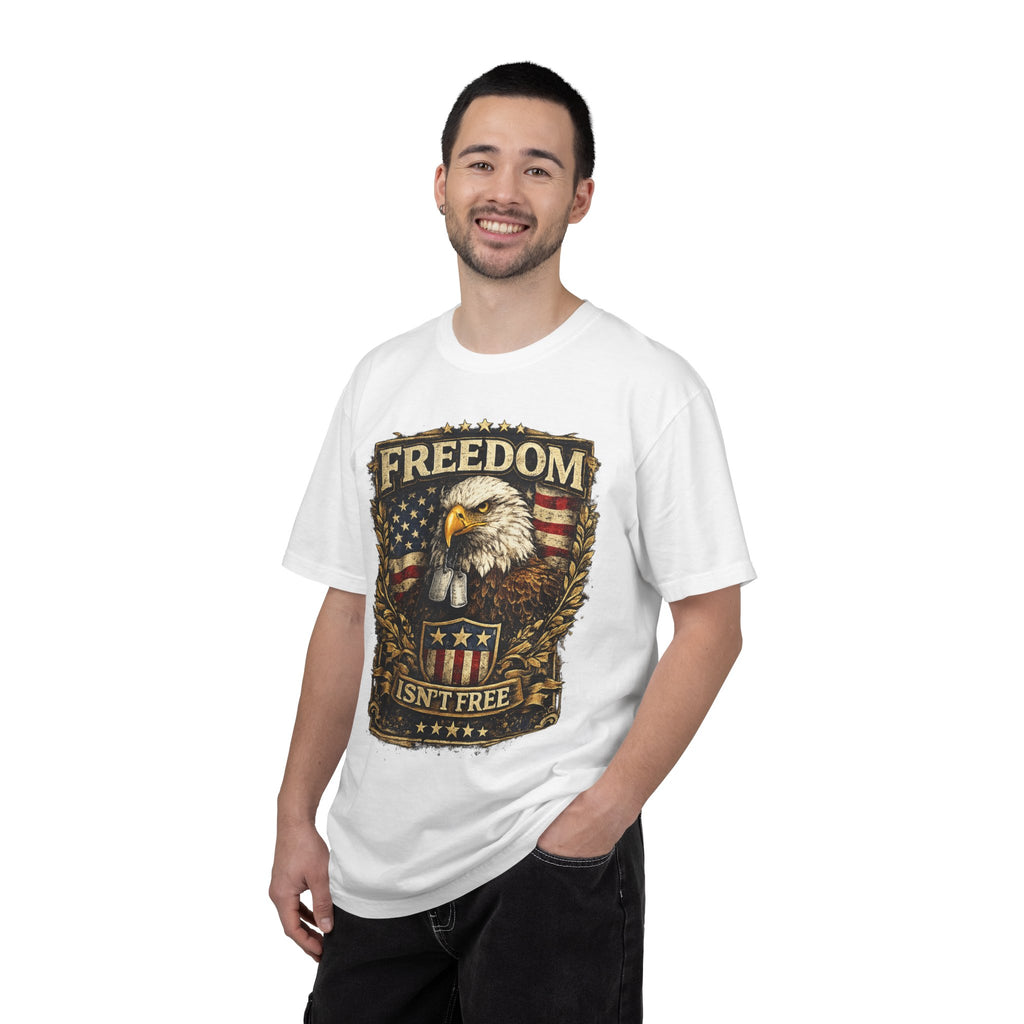 Freedom Isn't Free Eagle T-Shirt — Patriotic American Flag Tee