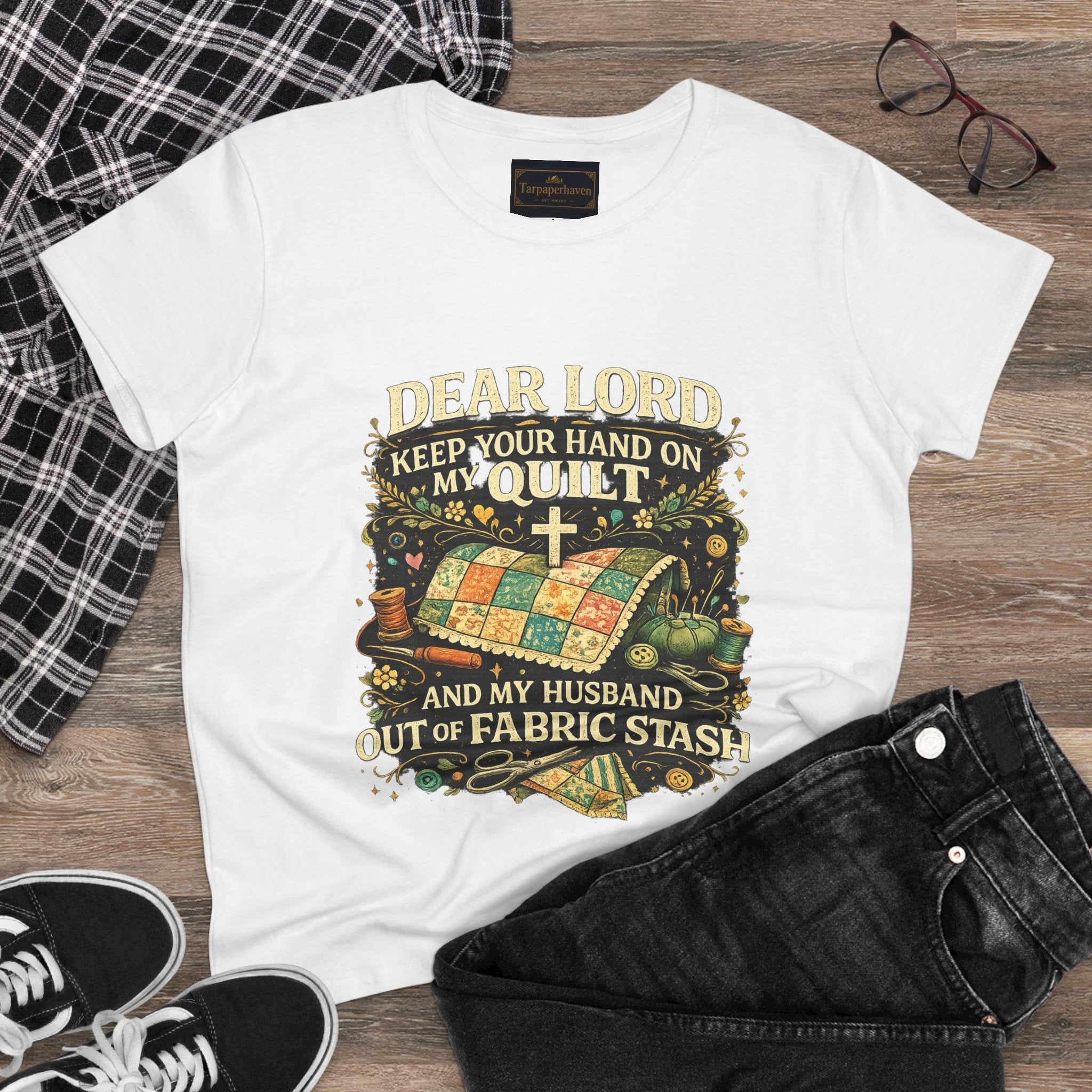 Quilt Prayer Tee —  Women's T‑Shirt