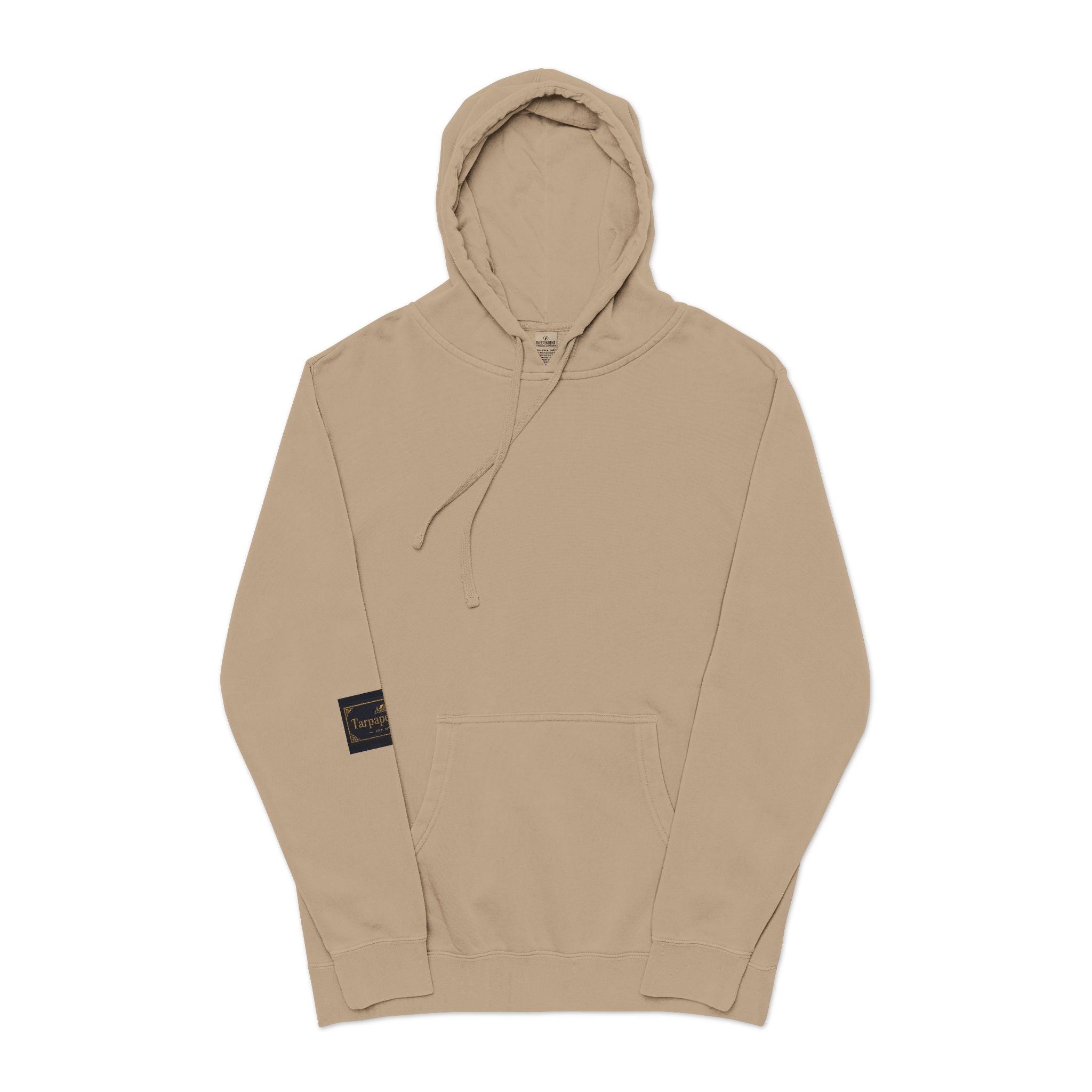 Faith Over Fear Hoodie — Pigment-Dyed Inspirational Pullover