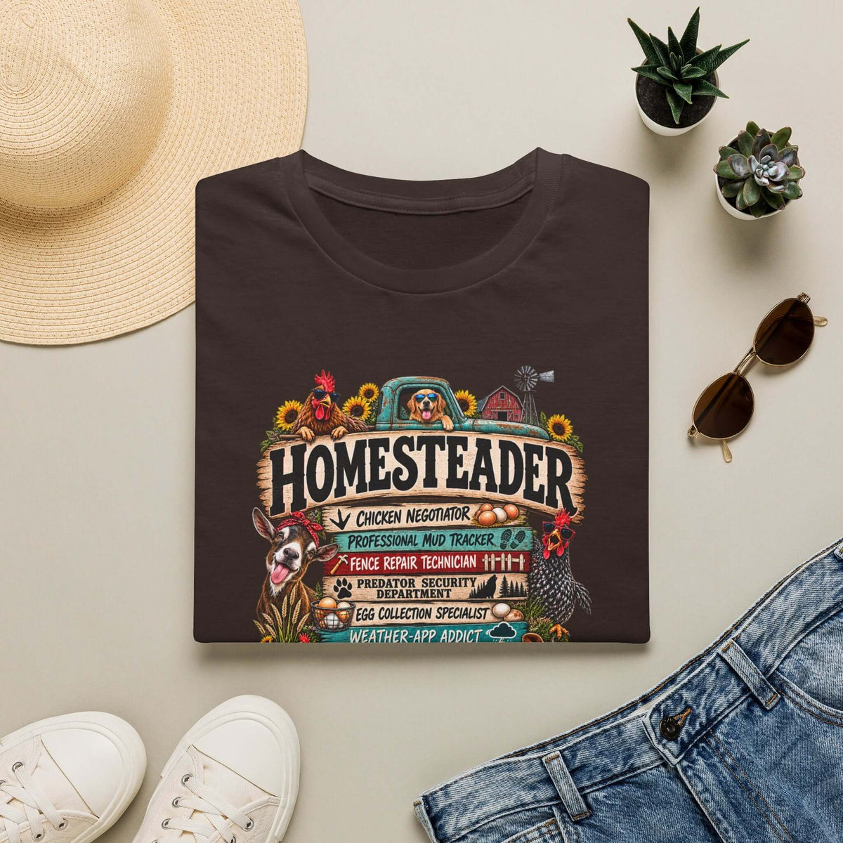 Homesteader TShirt — Funny Farm Life