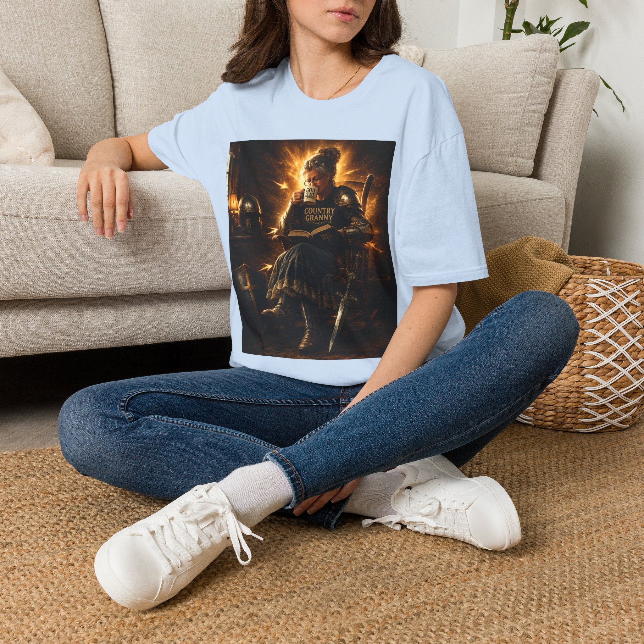 Country Granny T‑Shirt — Christian Grandma Graphic Tee