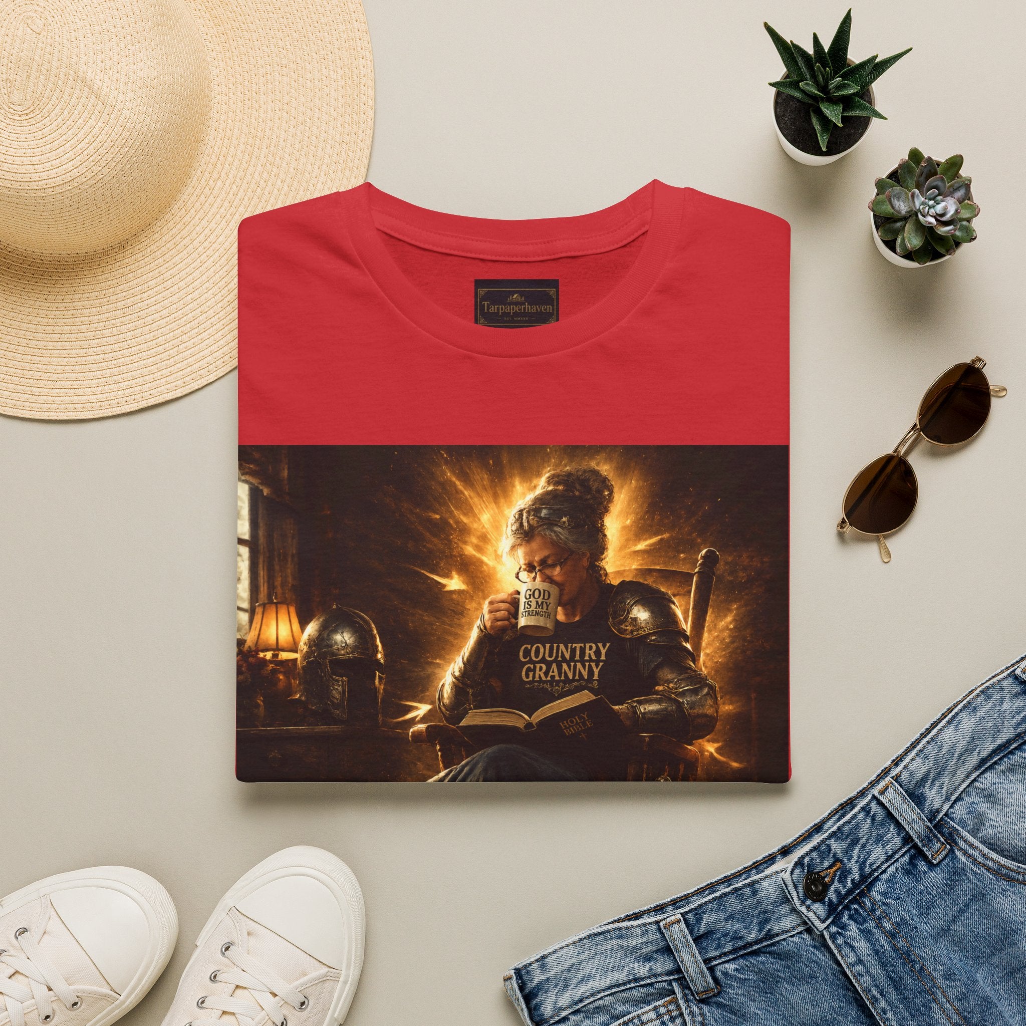 Country Granny T‑Shirt — Christian Grandma Graphic Tee