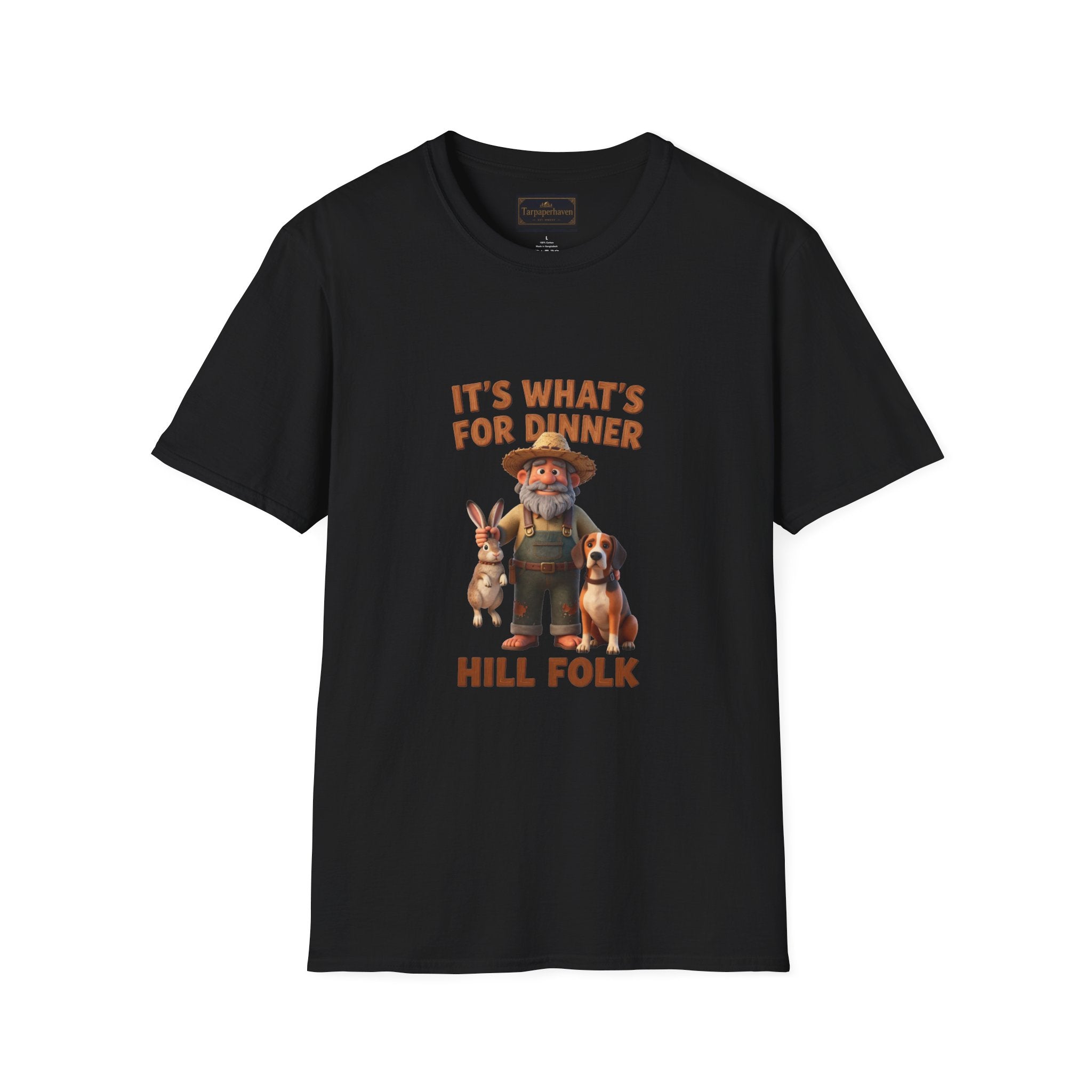 It's What's For Dinner Hill Folk T-Shirt — Funny Country Farmer Graphic Tee