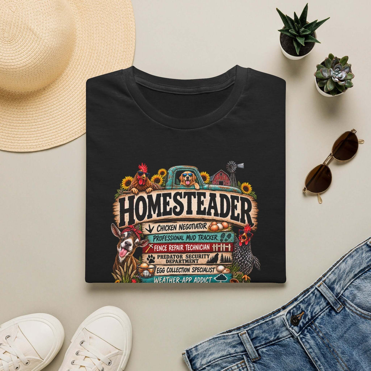 Homesteader TShirt — Funny Farm Life