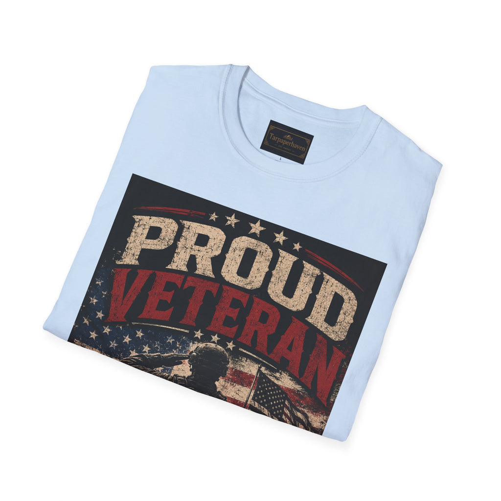 Proud Veteran T-Shirt — Patriotic Military Family Tee