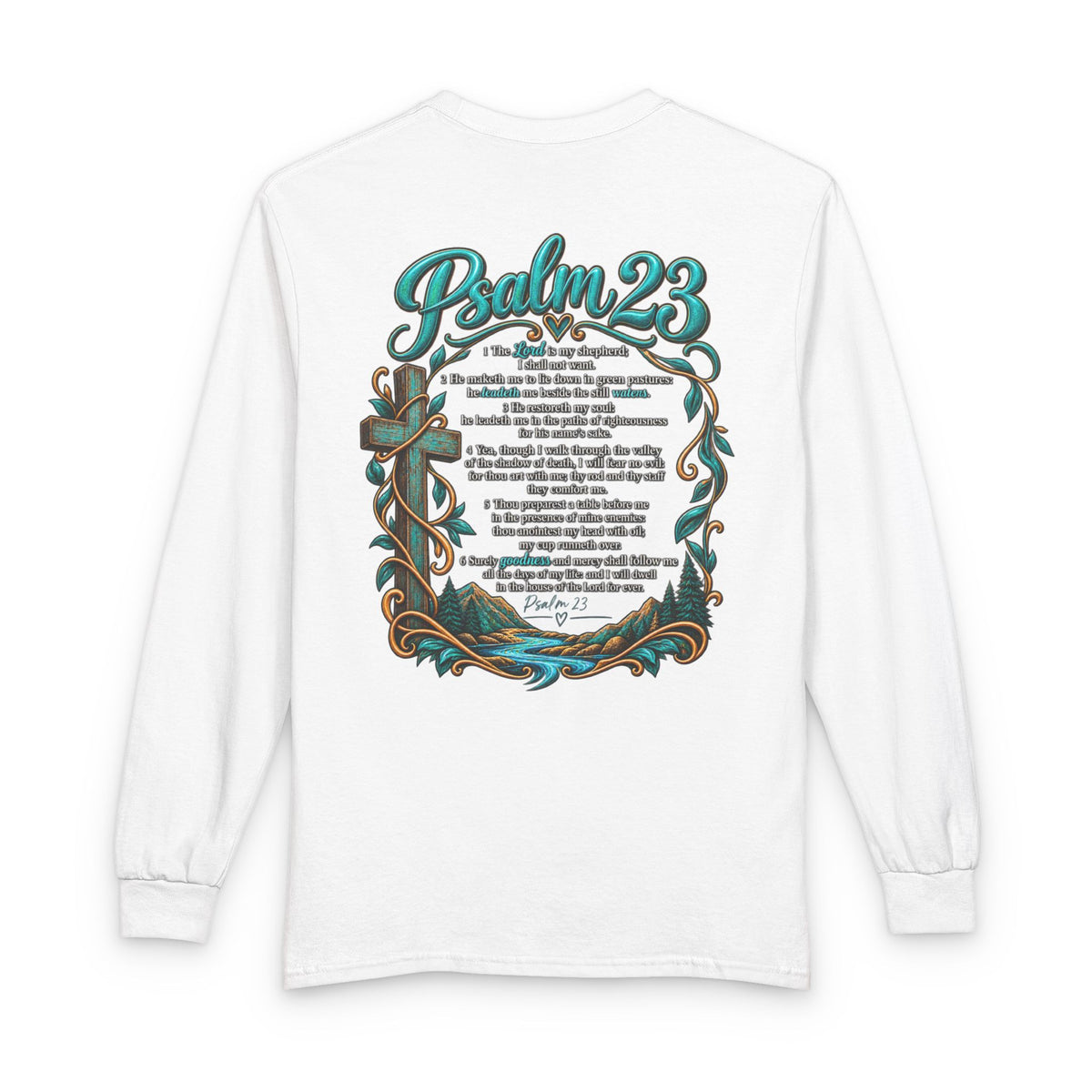 Psalm 23 Long Sleeve Tee