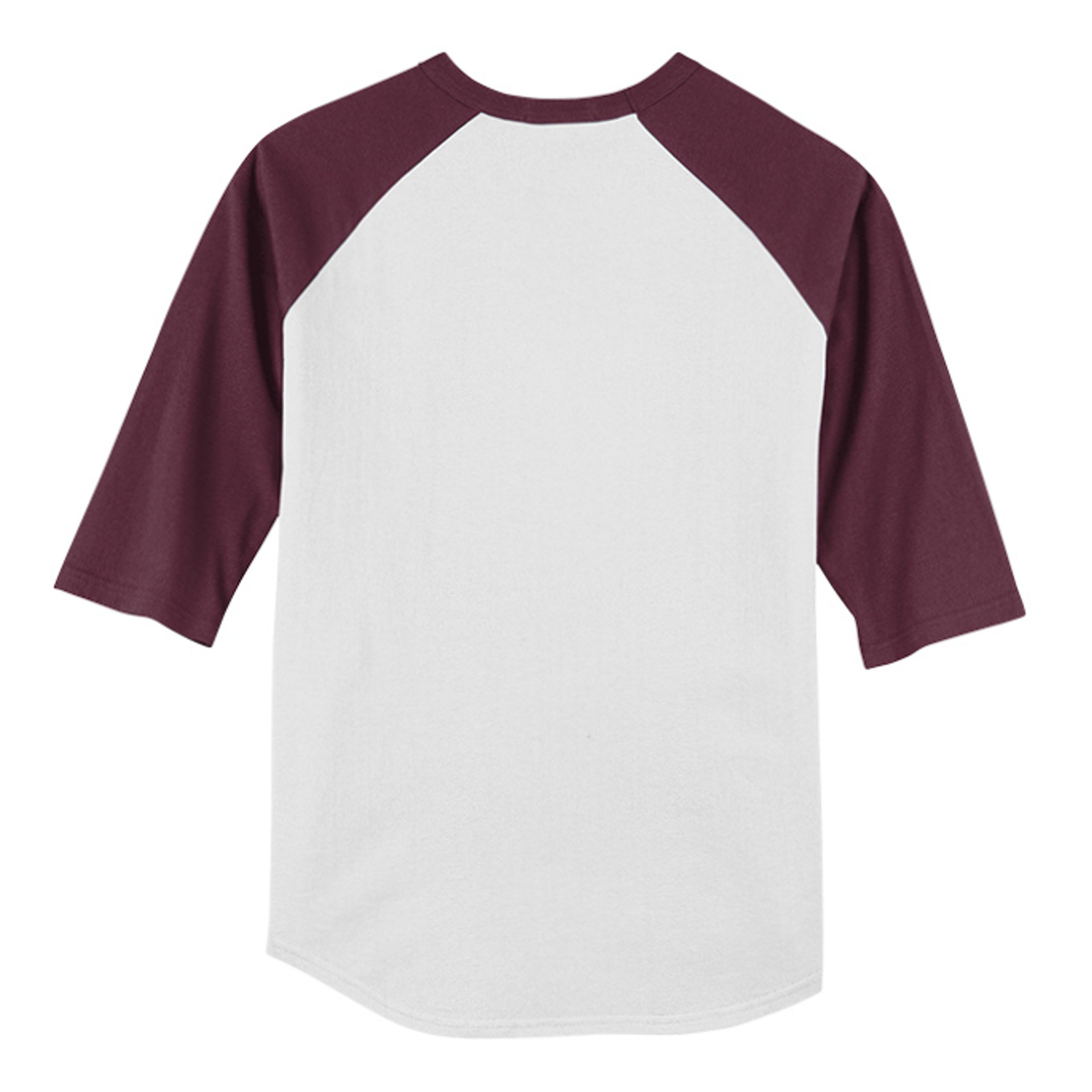 WHITE / MAROON - YT200 - BACK
