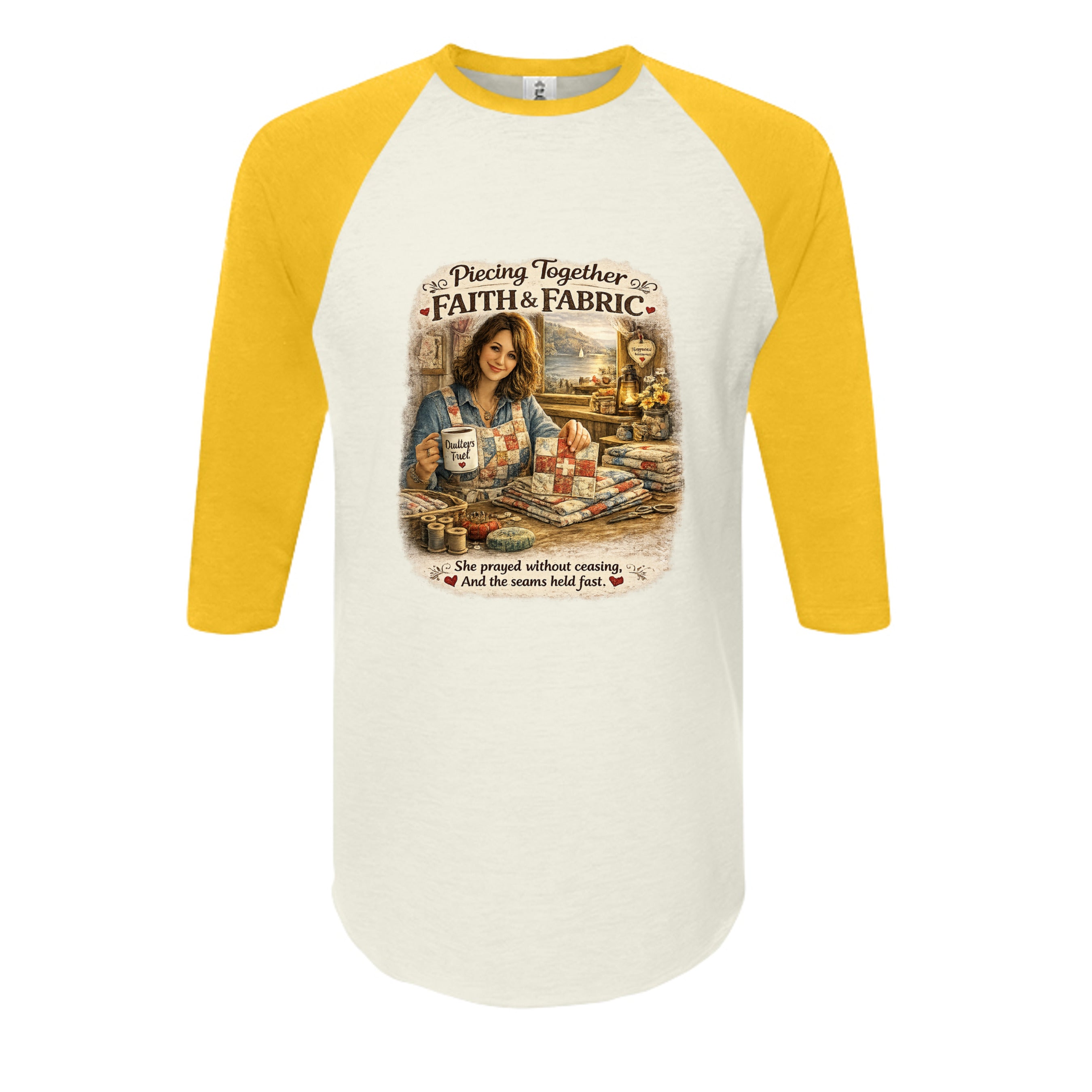 Vintage White/ Mellow Yellow - 245 - FRONT