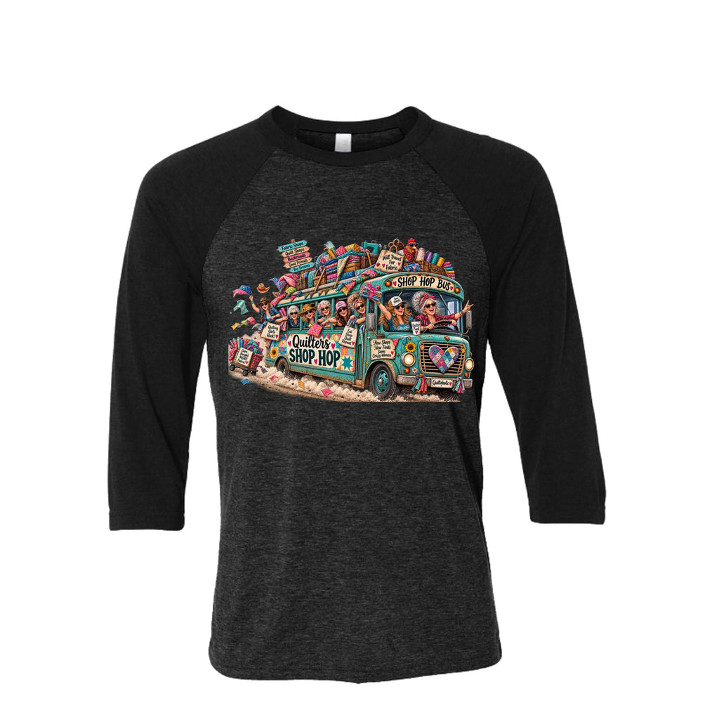 Shop Hop Quilter Raglan Shirt
