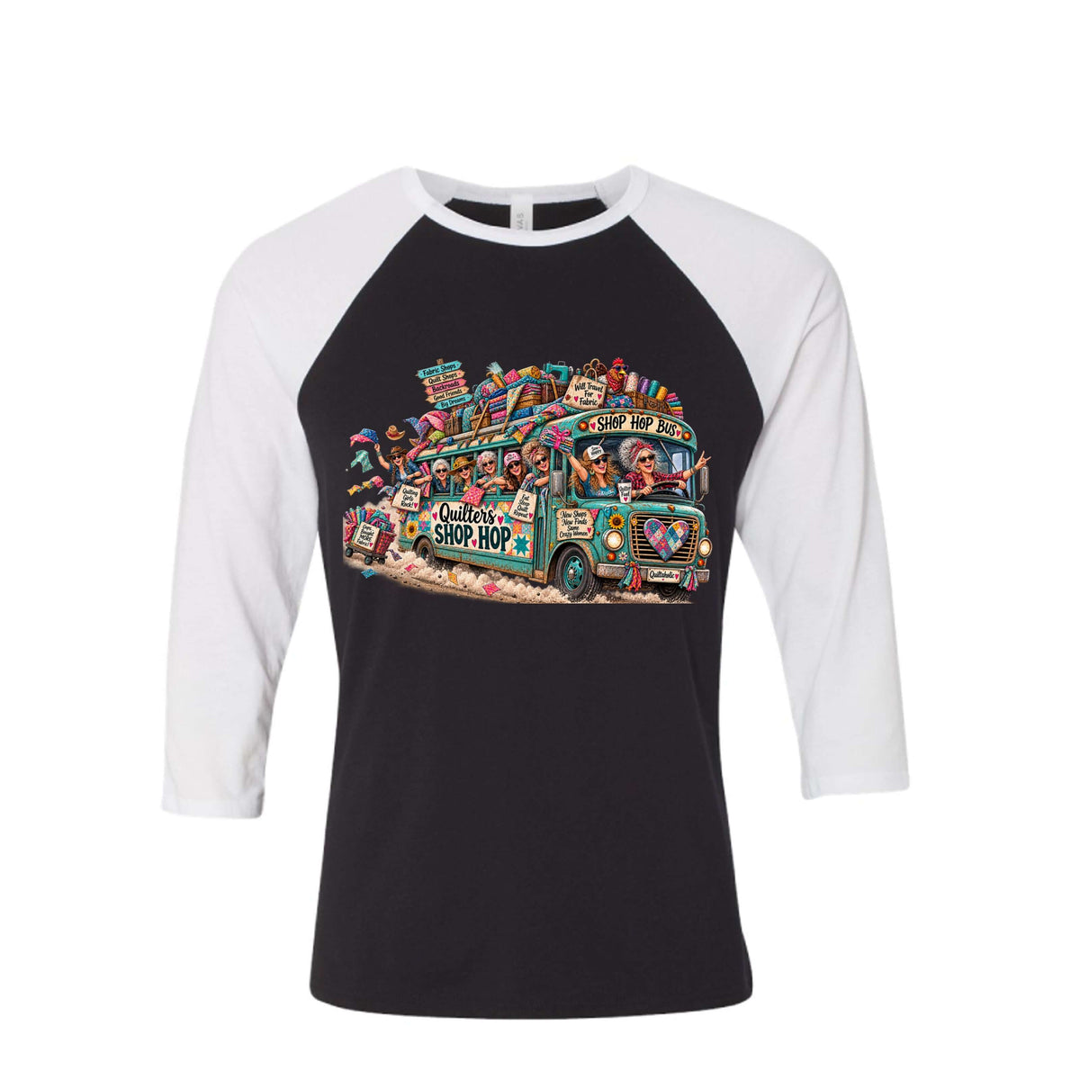 Shop Hop Quilter Raglan Shirt