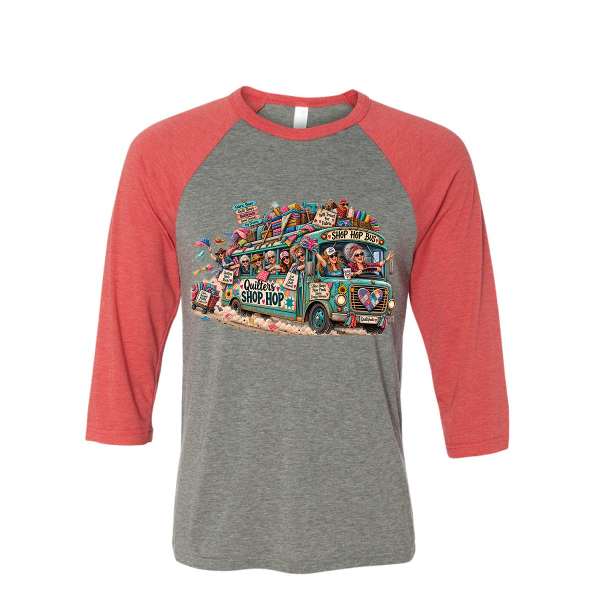 Shop Hop Quilter Raglan Shirt