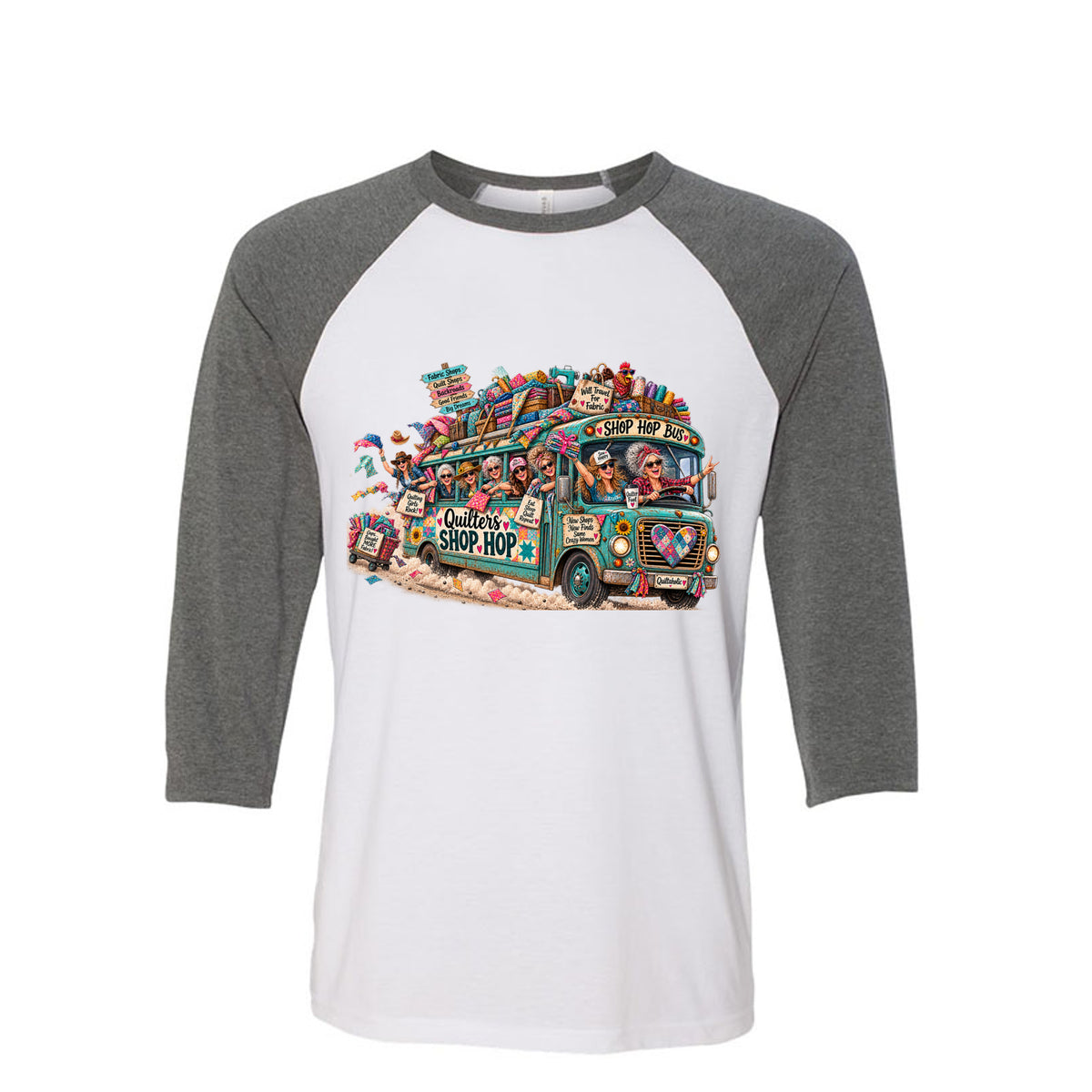Shop Hop Quilter Raglan Shirt