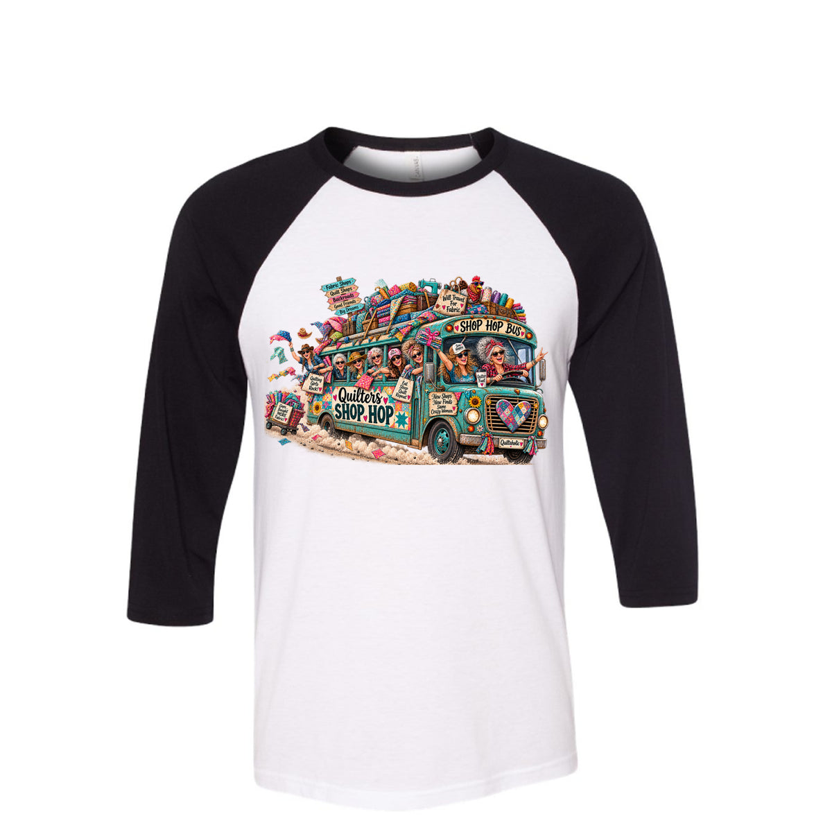 Shop Hop Quilter Raglan Shirt