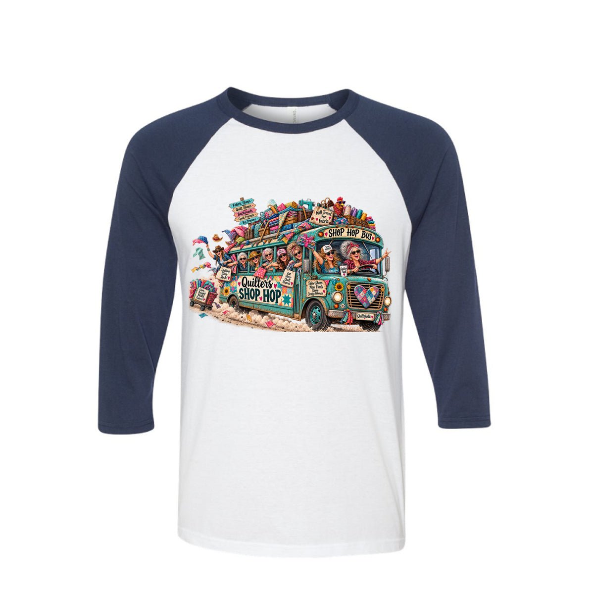 Shop Hop Quilter Raglan Shirt