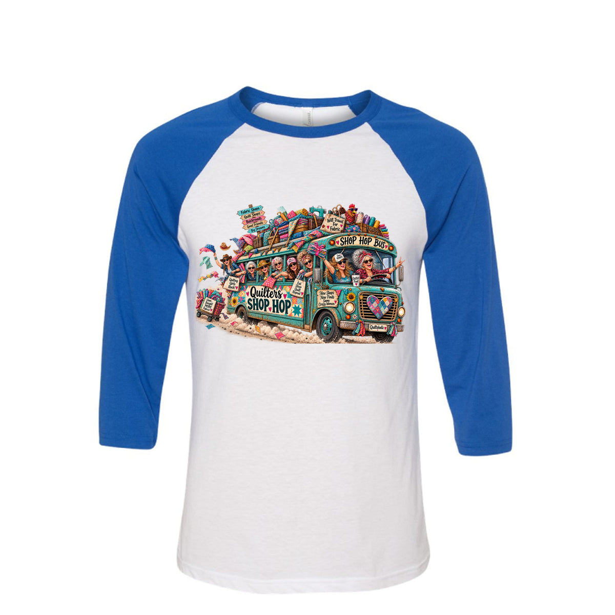 Shop Hop Quilter Raglan Shirt